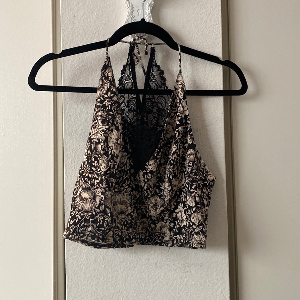 Free people intimate lace crop top